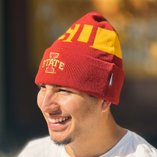 Nike® I-State Cardinal & Gold Utility Beanie